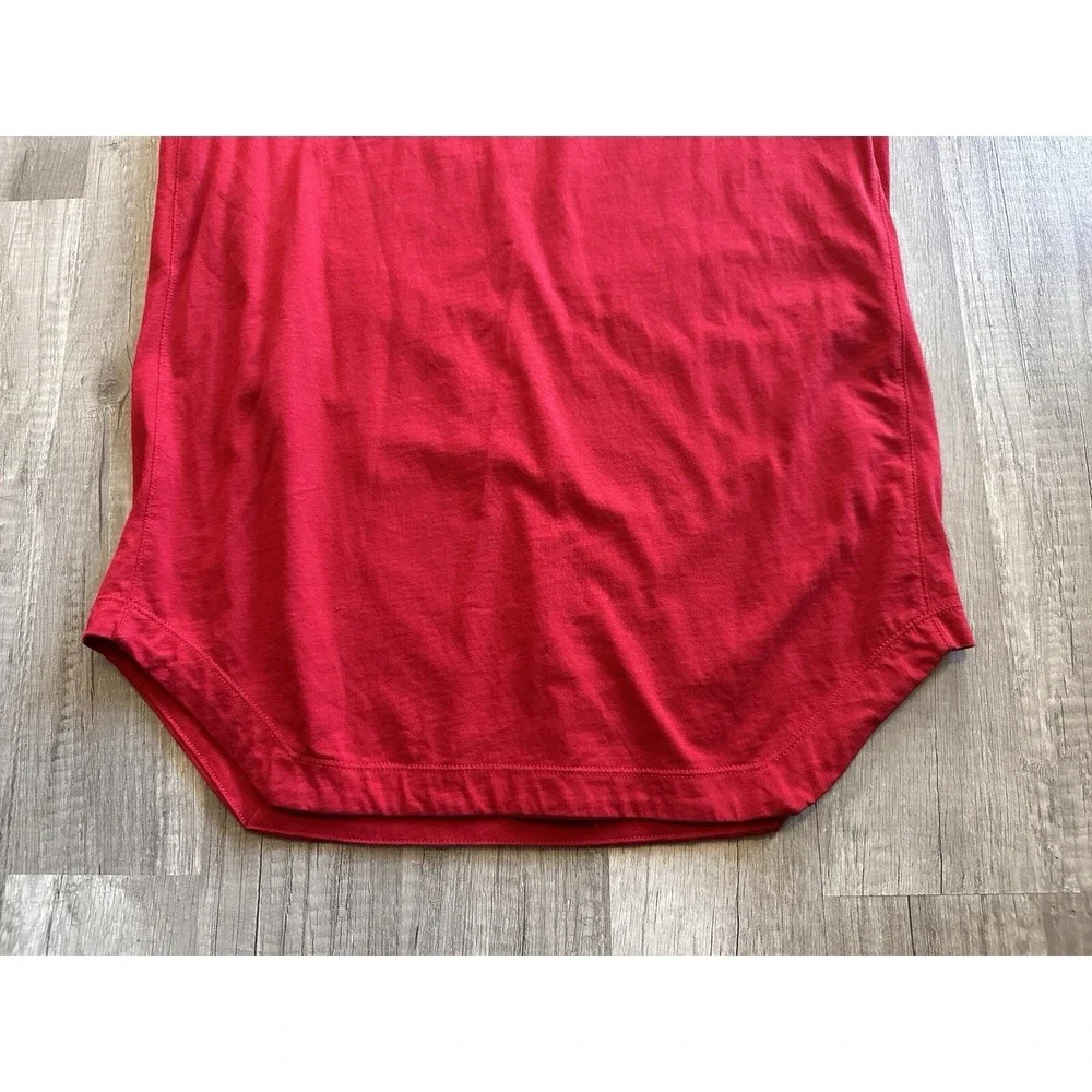 Rare Air Jordan T-Shirt Mens Small Red Cotton Box Logo Crew Neck‎ CJ9624-687